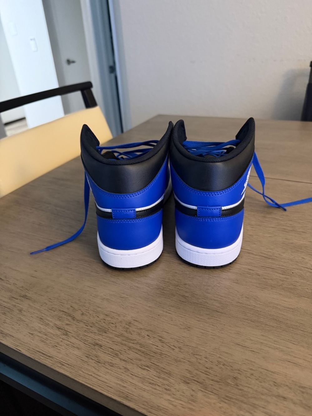 Nike Air Jordan 1 Mid Royal Blue/White/Black - Picture 4 of 4